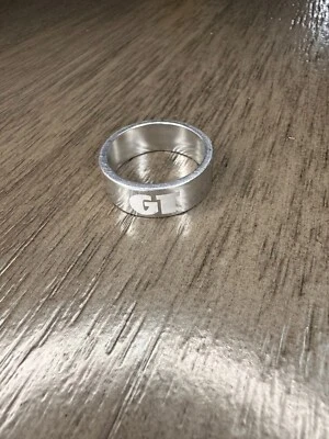 GT Repop prata polida fone de ouvido de bicicleta espaçador de haste 10mm X 1 polegada 25,4mm BMX - Imagem 1 de 4