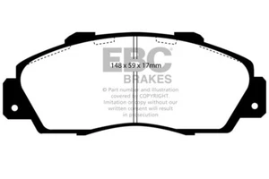 EBC Greenstuff Front Brake Pads for Honda Accord DP2872 (SP) - Picture 1 of 1