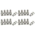 20Pcs BNC Male Plug to F Female Jack Adapter Coax Connector Coupler CCTV5448