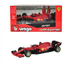 Bburago 2021 F1 Ferrari SF21 Carlos Sainz  Charles Leclerc 18-36829 Genuine 1:43