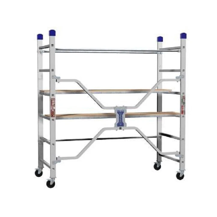 Marchetti Ponteggio trabattello L168xP75 H180cm alluminio richiudibile DINAMICO - Immagine 1 di 1