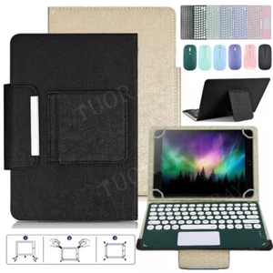 Touchpad Keyboard Case Mouse For Samsung Galaxy Tab A9+ S10 FE/S9 FE S9 S8 S7 S6 - Picture 1 of 53