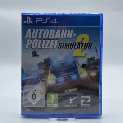 Autobahn-Polizei Simulator 2 Ps4 Sony PlayStation 4 - Neuware & OVP - Deutsch - Bild 1 von 2
