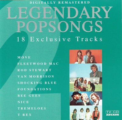 (CD) Legendary Popsongs Vol. 2 - 18 Exclusive Tracks - The Move, Bee Gees,T. Rex - Bild 1 von 2