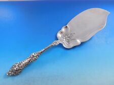 Old Orange Blossom by Alvin Sterling Silver Fish Server Fancy FH AS Old 11 1/2"