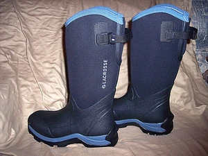 Womens 9 Boots Lacrosse Boots Rubber Boots Insulated Hunting Boots Waterproof  - Picture 1 of 8