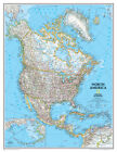 National Geographic Maps NGMRE00620148 North America Wall Map 24 X 30