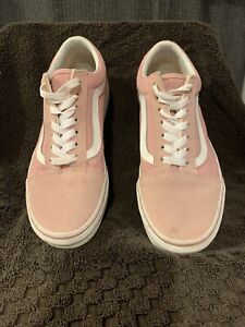 Vans Off The Wall 500714 Women's Pink Running Shoes Sneakers Size M 5.5 W 7