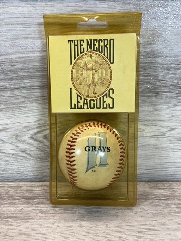 RARE Negro Leagues Homestead Grays Commemorative Ball In Box Unopened ⭐️ Cover