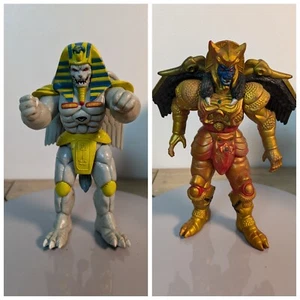 Vintage 90s King Sphinx Evil Space Alien Power Rangers Figure 1993 Bandai - Picture 1 of 11