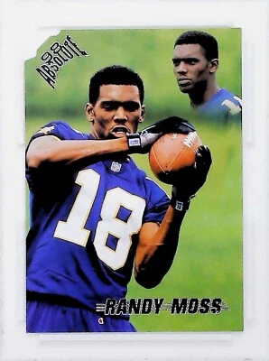 1998 Playoff Absolute Retail - Randy Moss #40 (RC) - Image 1 of 2