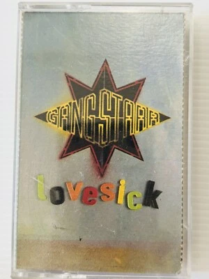 ULTRA RARE 1991 HIP HOP CASSETTE Gang Starr Lovesick Chrysalis 2636-4 Cassingle - Image 1 of 4