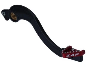 ZAP Pedal de Freno Apto An Honda Crf 250 ab10, 450 ab09 Negro/Rojo - Imagen 1 de 2