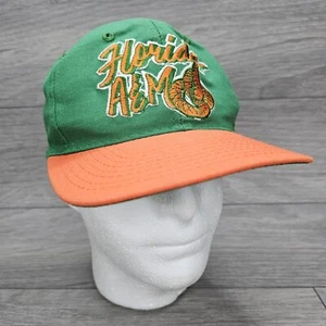 VINTAGE FAMU Rattlers The Game Snap Back Hat Florida A&M Football Cap - Picture 1 of 12