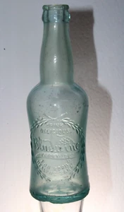 AUGUSTA GA BLUDWINE SODA BOTTLE BLUE 6 1/2 OZ - Picture 1 of 17