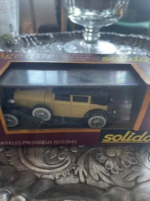 Solido Age d'Or Yellow Cord L29 55. Les Modelles Prestigieux 1925/1940,1:43  — 第 1/2 张图片