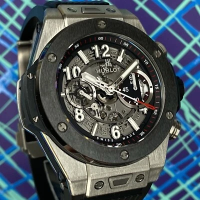 Hublot Big Bang Unico 45 Titanium Ceramic - 411.NM.1170.RX - B&P - Image 1 of 4