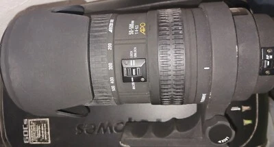 Sigma 50-500mm telephoto lens w/travel case - Image 1 of 2