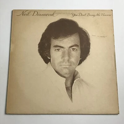 Neil Diamond - You Don't Bring Me Flowers LP Vinyl Record - S CBS 86077 VG+/VG+ - Image 1 of 4