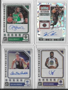 Lot (8) 2023-24 Contenders Vet Ticket Auto Cracked Ice /25 Rookie RC SP Prizm - Picture 1 of 2
