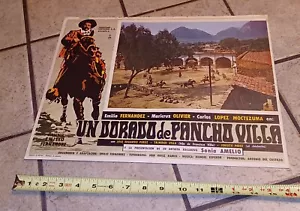 Mexican Spanish Movie Poster UN DORADO DE PANCHO VILLA Emilio Fernandez - Picture 1 of 3