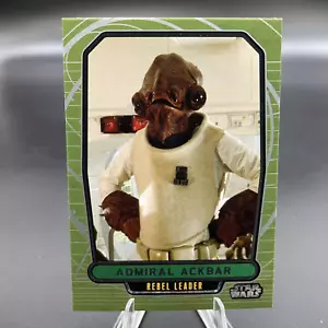 2012 Topps Star Wars Galactic Files ADMIRAL ACKBAR # 167 Trading Card ROTJ - Picture 1 of 2