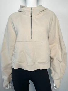 Lululemon Scuba Oversized Cropped 1/2 Zip Hoodie Women’s Medium/Large - Picture 1 of 3