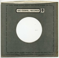 5 ORIGINAL ABC/DUNHILL COMPANY SLEEVES ONLY 45 RPM GRAY