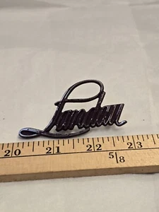 1974 1975 1976 1977 1978 Buick Landau Script Emblem Badge OEM 9734106 - Picture 1 of 4