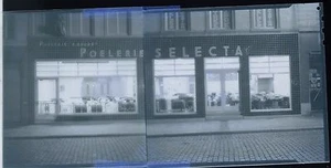 Poelerie Baudet - Selecta - Braine-le-Comte - Ancien négatif Photo Original - Photo 1/1