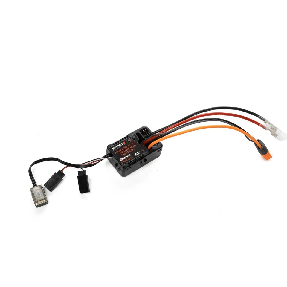 Spektrum firma 2-in-1 Brushed Motor ESC/Dual Protocol RX Receiver (SLT/DSMR) - Image 1 of 1