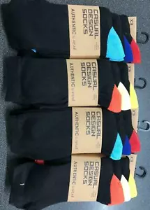  Design Schuhsocken 3er,6er,12er Pack Design Herren Lycra Baumwolle U-Wear Freizeit  - Bild 1 von 1