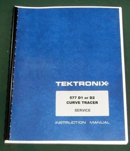 Tektronix 577 D1 or D2 Service Manual: w/11"x17" Schematics & Protective Covers - Picture 1 of 1