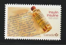 Canada #3287i Insulin 1921-2021 Die Cut Die Cut to Shape Stamp 2021 MNH