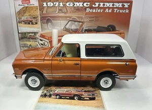 ACME 1/18 SCALE 1971 GMC Jimmy Dealer Ad Truck – Copper Diecast “Limited Edition - Picture 1 of 12