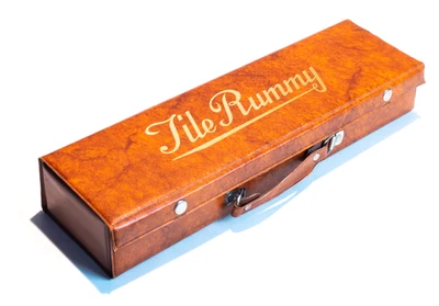 Vintage "Rummy" Tile Game by Cambor - 100% Complete W/Carry Case  - Image 1 of 4