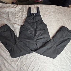 Arctix Boys Snow Bib Overalls Pants kids youth Insulated 5K Gray Size L - Picture 1 of 8