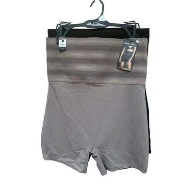 Paquete de 1X 2 Pantalones Cortos Modeladores Cintura Alta Pierna Larga Control Abdomen Marilyn Monroe Foto 1 de 4