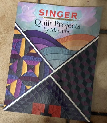 Singer Sewing Reference Library: Quilt Projects by Machine VTG 1992 Mint - Image 1 of 2