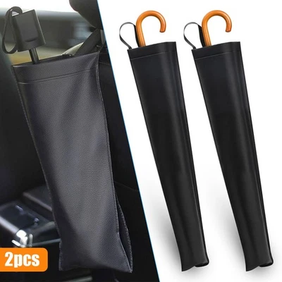 2x Waterproof Umbrella Storage Bag Car Hanging Organizer Foldable Holder Outdoor - Image 1 of 4