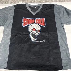 Vintage WWF Stone Cold Steve Austin Jersey Mens X-Large - Picture 1 of 8