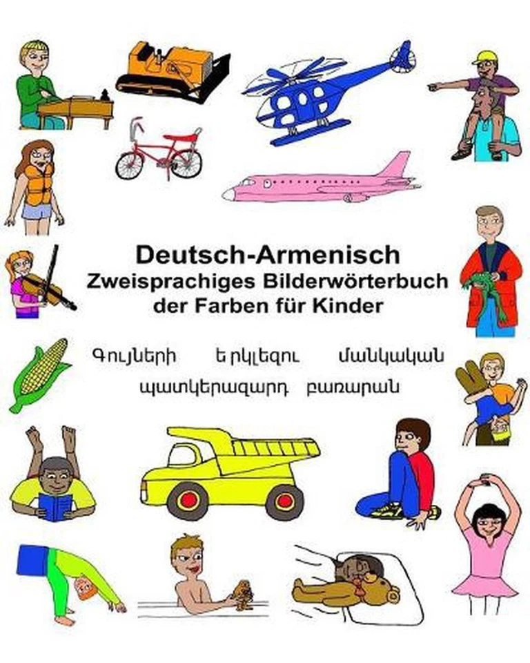 Deutsch-Armenisch Zweisprachiges Bilderwrterbuch der Farben fr Kinder by Richard - Image 1 of 1