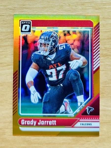Grady Jarrett 2024 Panini Donruss Optic #12 Orange Prizm 26/249 - Imagen 1 de 2