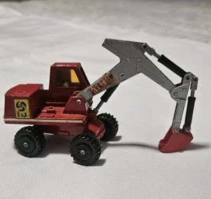 Vintage 1970 Lesney Matchbox Hydraulic Excavator MH6 Die Cast Metal England - Picture 1 of 6