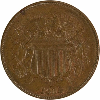 1869 Two Cent Piece Choice BU Uncertified #125 - Image 1 of 2