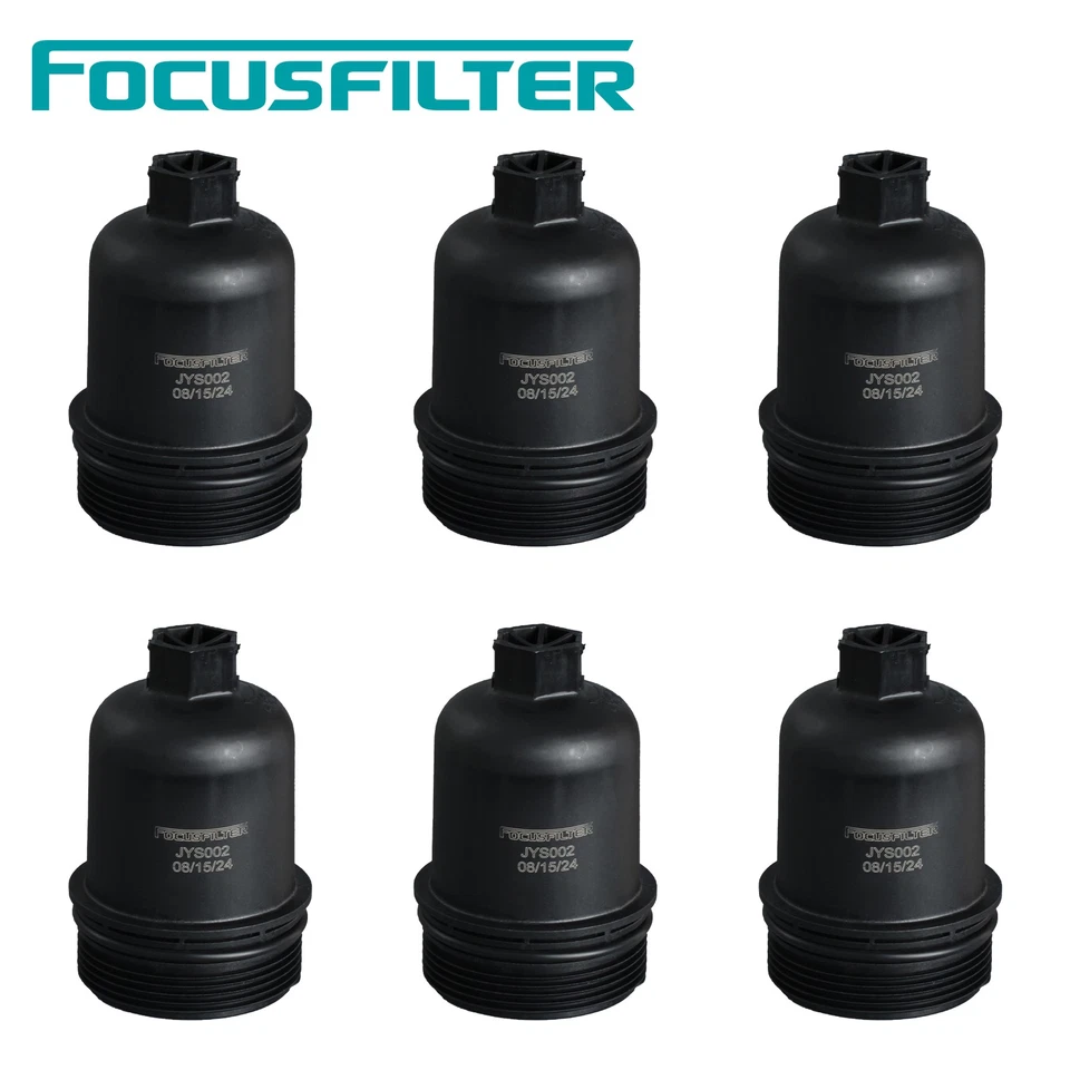 6× FOCUSFILTER 1103.J5 Oil Filter Housing Top Cover For Citroen Peugeot 206 306 - Image 1 of 4