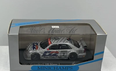 1:43 MERCEDES AMG C 180 DTM 94 TEAM AMG K. LUDWIG #7 MINICHAMPS - Image 1 of 4