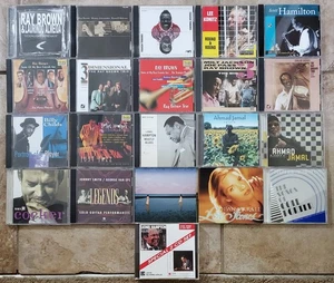 Jazz Blues CD Lot 21 Albums 23 Disc Ray Brown Ahmad Jamal Konitz Lionel Hampton  - Imagen 1 de 9