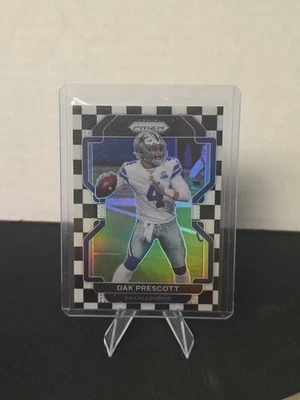 2021 Panini Prizm Dak Prescott #242 Black and White Checker Prizm🔥🔥 - Image 1 of 4