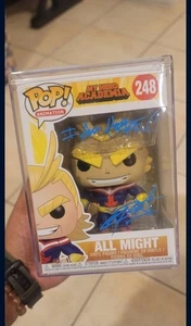 Funko Pop My Hero Academia All Might Signed By Christopher Sabat BAS COA - Bild 1 von 2